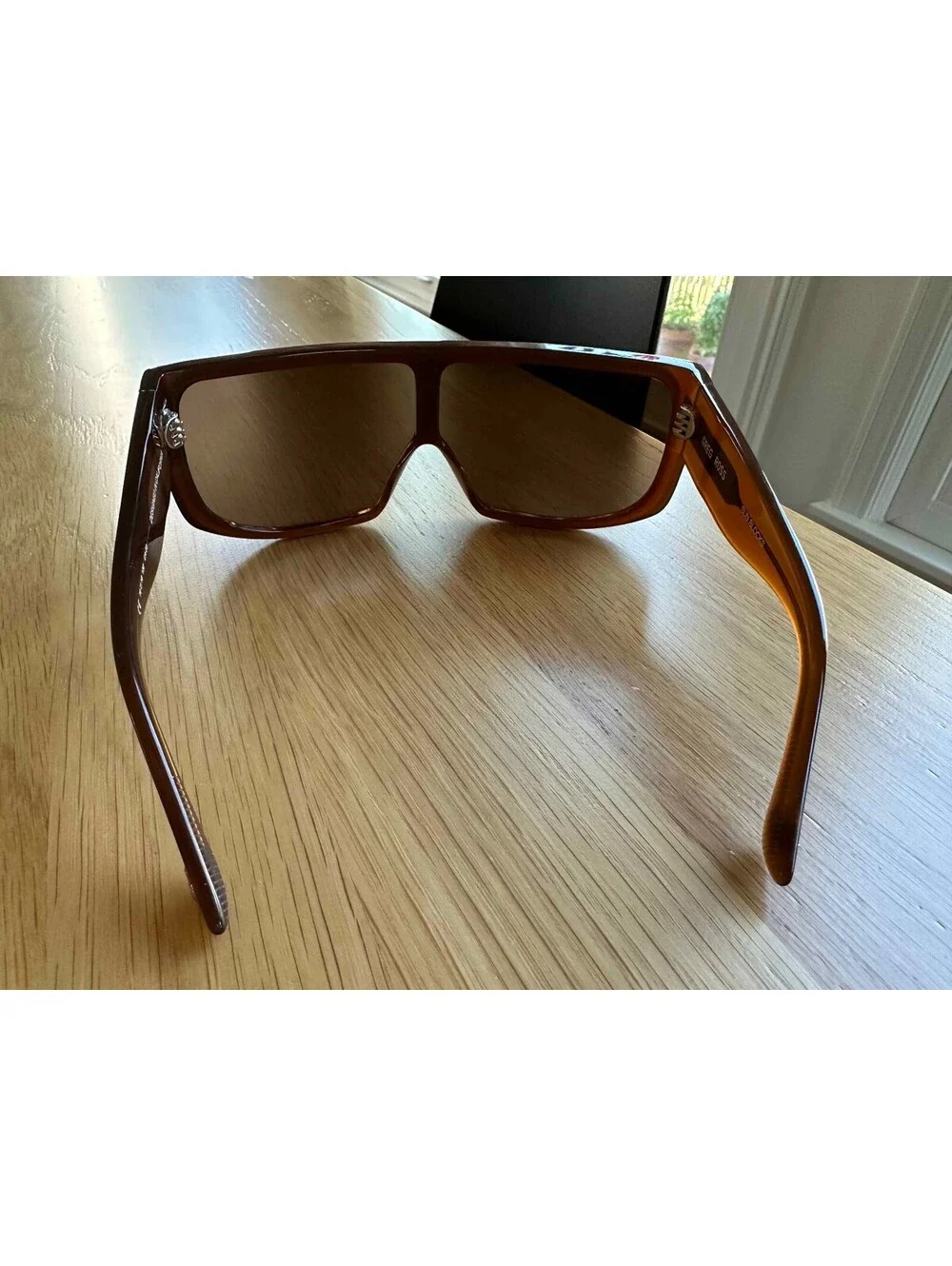 Greg Ross SUN BLOCKS Sunglasses Brown